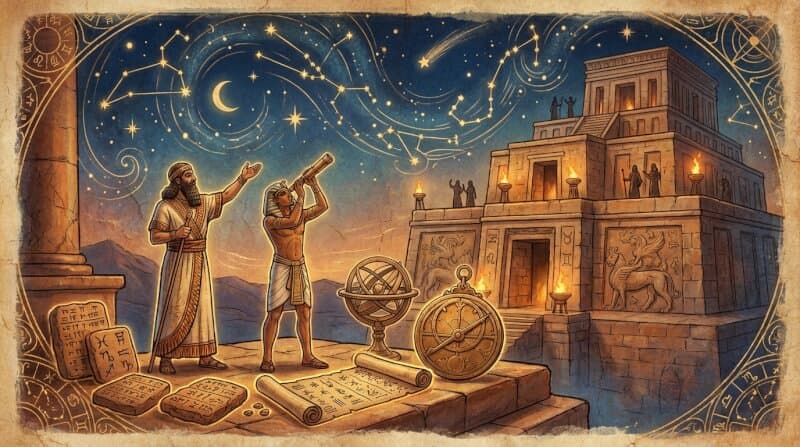 古代占星學歷史 - 巴比倫與埃及的天文觀測